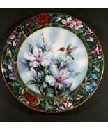 The Ruby Throated Hummingbird Porcelain 7&quot; Plate by Lena Liu First Issue... - €4,69 EUR