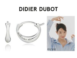 [Didier Dubot] [Shinmin Wore It] Selexion Ong D Silver Earrings JDRETTYS72XX - £152.34 GBP