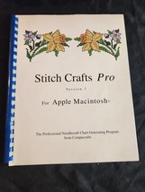 Stitch Crafts Pro Version 3 For Apple With CD By Compucrafts - £5.44 GBP