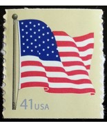 2007 41c American Flag, Coil Scott 4187 Mint F/VF NH - $1.99