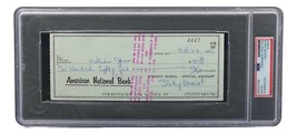 Stan Musial St. Louis Cardinals Signed Bank Check PSA/DNA 85025595 - £76.32 GBP