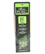 Clover Takumi Bamboo 16 Inch Circular Knitting Needle Size 0 - $312.05 MXN