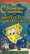 Spongebob Squarepants-Nautical Nonsense(Vhs 2002)TESTED-RARE VINTAGE-SHIP N 24HR - £15.11 GBP
