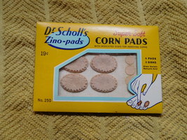 Vintage Nos Dr. Scholl&#39;s Zino Pads Corn Pads Advertising Collectable - £7.85 GBP