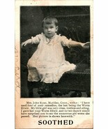 Vtg Advertising Flyer Dr. Hand&#39;s Quack Medicine Croup / Diarrhoea / Pin ... - $29.65