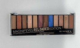 RIMMEL - Magnif&#39;eyes Eyeshadow Palette Reloaded Edition 012 /0.5 oz (14 g) - £9.54 GBP