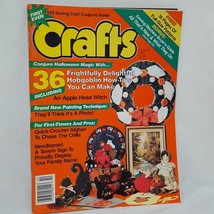 Crafts Magazine Halloween 36 Projects Oct 1987 Patterns Crochet Needlepoint   - £11.86 GBP