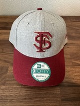 Nwt Florida State Seminoles Cap Hat Logo Adjustable Strap New Era 9FORTY 940 Vtg - £31.89 GBP