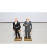 Marx Presidents 2.5&quot; Figures 6th John Q Adams 21th Chester A. Arthur - $8.00