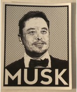 Elon Musk Sticker With Bow Tie - £2.17 GBP