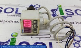 SMC ZSE50F-02-22L-M Digital Vacuum Switch 100.0 kPa 24VDC ZSE50F-Series ... - $87.12
