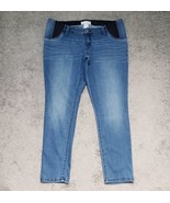 Isabel Maternity by Ingrid and Isabel Women&#39;s Size 14 Stretch Blue Jegging - $17.07