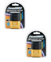 2X Batteries NPFV50A, For Sony HDRCX680, HDRPJ680, FDRAX60, FDRAX30, FDRAX33, - £28.69 GBP