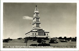 RPPC George Washington Masonic National Monument Alexandria VA UNP Postcard C3 - £2.32 GBP