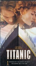 Titanic (1997) VINTAGE VHS Cassette Box Set Leonardo Dicaprio Kate Winslet - £11.70 GBP