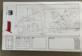 Marvels Avengers Earths Mightiest Heroes Animated Series Storyboards EP 29 Act 2 - £29.98 GBP