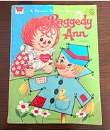 Vintage 1972 A Follow-The-Dot Book Raggedy Ann Whitman Book #1023 - €7,63 EUR