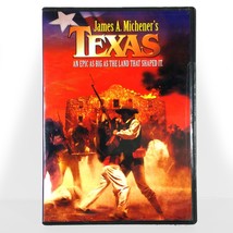 James A. Michener&#39;s - Texas (DVD, 1994, Full Screen) Like New ! Patrick Duffy - £9.55 GBP