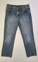 Wrangler 5SCBWDT Straight Leg Blue Jeans Boys Size 14R Adjustable Waist ... - $8.59