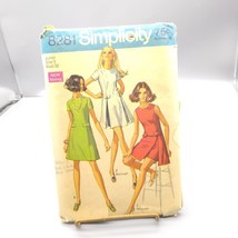 Vintage Sewing PATTERN Simplicity 8281, Junior Misses 1969 Dress in Two Lengths - $20.32