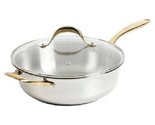 Cravings by Chrissy Teigen 5.8-Qt. Stainless Steel Wok with Glass Lid - $98.99