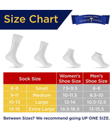 Diabetic Quarter Socks Unisex Medium - $33.51