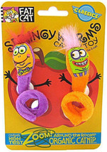 Springy Worm Catnip Toy with Bouncy Technology - 2 Pack - £4.60 GBP+