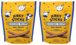 Jerky Sticks Chicken Recipe Dog Treats, Made with Chicken 6oz (170g)  P... - $24.49