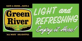 Green River Soda Metal Advertising Sign - $69.95