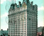 Vintage Postcard 1909 Bellevue Stratford Hotel - Braod &amp; Walnut St. Phil... - $10.84