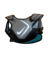 Nike Lacrosse Shoulder Pads Youth Medium Vapor LT Gray SEI Certified NOC... - £14.80 GBP