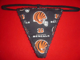 New Womens CINCINNATI BENGALS Gstring Thong Lingerie Panties Underwear - £14.88 GBP