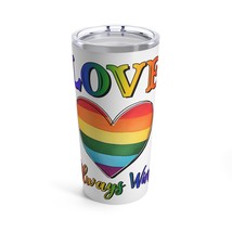 love always wins gift Tumbler 20oz - £23.98 GBP