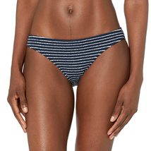 Seafolly Women&#39;s Standard Hipster Bikini Bottom Swimsuit, Inka Stripe White, 6 U - £38.52 GBP