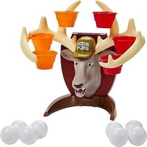 Deer Pong Game Features Talking Deer Head and Music Includes 6 Party Cups and 8  - £29.87 GBP
