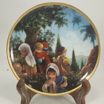 Precious Moments The Crucifixion Bible Stories Collector Plate Hamilton BFHL5 - £5.45 GBP