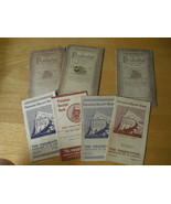 Lot of 7 Vintage 1916 to 1952 Prudential Insurance Premium Receipt Book ... - £21.96 GBP