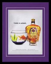 2003 Crown Royal Whiskey 11x14 Framed ORIGINAL Vintage Advertisement - £27.08 GBP