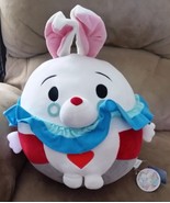 ALICE IN WONDERLAND WHITE RABBIT Brand New Plush Stuffed Animal 16&quot; JAPA... - $82.04 CAD