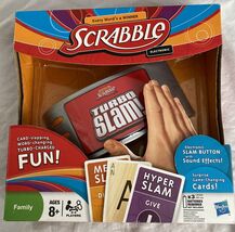 Scrabble Turbo Slam an Electronic Scrabble Card Game - New Open Box - $8.49
