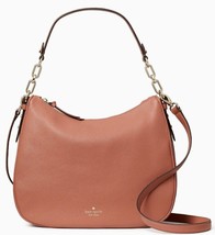Kate Spade Mulberry Vivian Rusty Tan Leather Hobo Bag WKRU4138 $399 Shoulder FS - £158.26 GBP