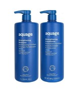 Aquage Sea Extend Strengthening Shampoo and Conditioner 33.8 oz Fortific... - $105.89 CAD