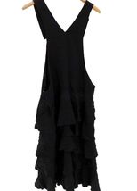 Authenticity Guarantee 
NWT Comme des Garcons BLACK Women Ruffle Dress Size S... image 8
