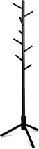 Dadill Wooden Tree Coat Rack In Black With 3 Adjustable, And Easy Assembly. - £30.74 GBP