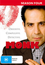 Monk Season 4 DVD | Tony Shalhoub | Region 4 - £11.82 GBP