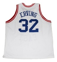 Julius Erving #32 ABA East Basketball Jersey White Any Size image 2