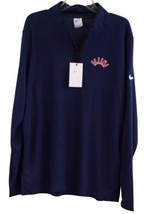 Nike Golf Illinois University ILLINI Logo Mens 1/2-Zip Cover-Up XS-4XL New - $66.87+