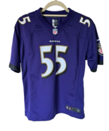 Kids TERRELL SUGGS Baltimore Ravens Authentic Nike Purple YOUTH Jersey -... - $54.14 CAD