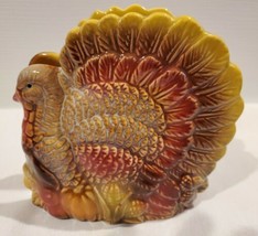 Ceramic Turkey Napkin Holder - $9.75