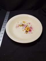 vintage crooksville china pantry bak-in ware Asst. flowers pie plate 10 ... - $23.75